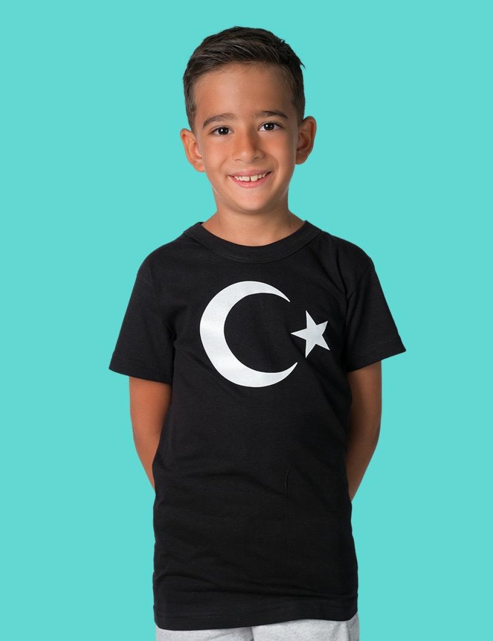 MNFC003 - Sıfır Yaka Çocuk T-shirt 
